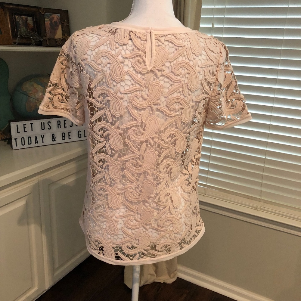 GORGEOUS LOFT Open Weave Top - Picture 4 of 5